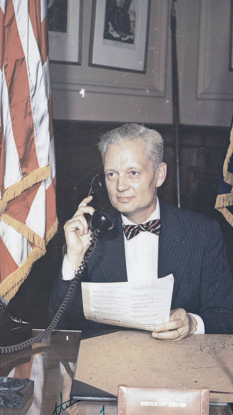 Governor Sherman Adams