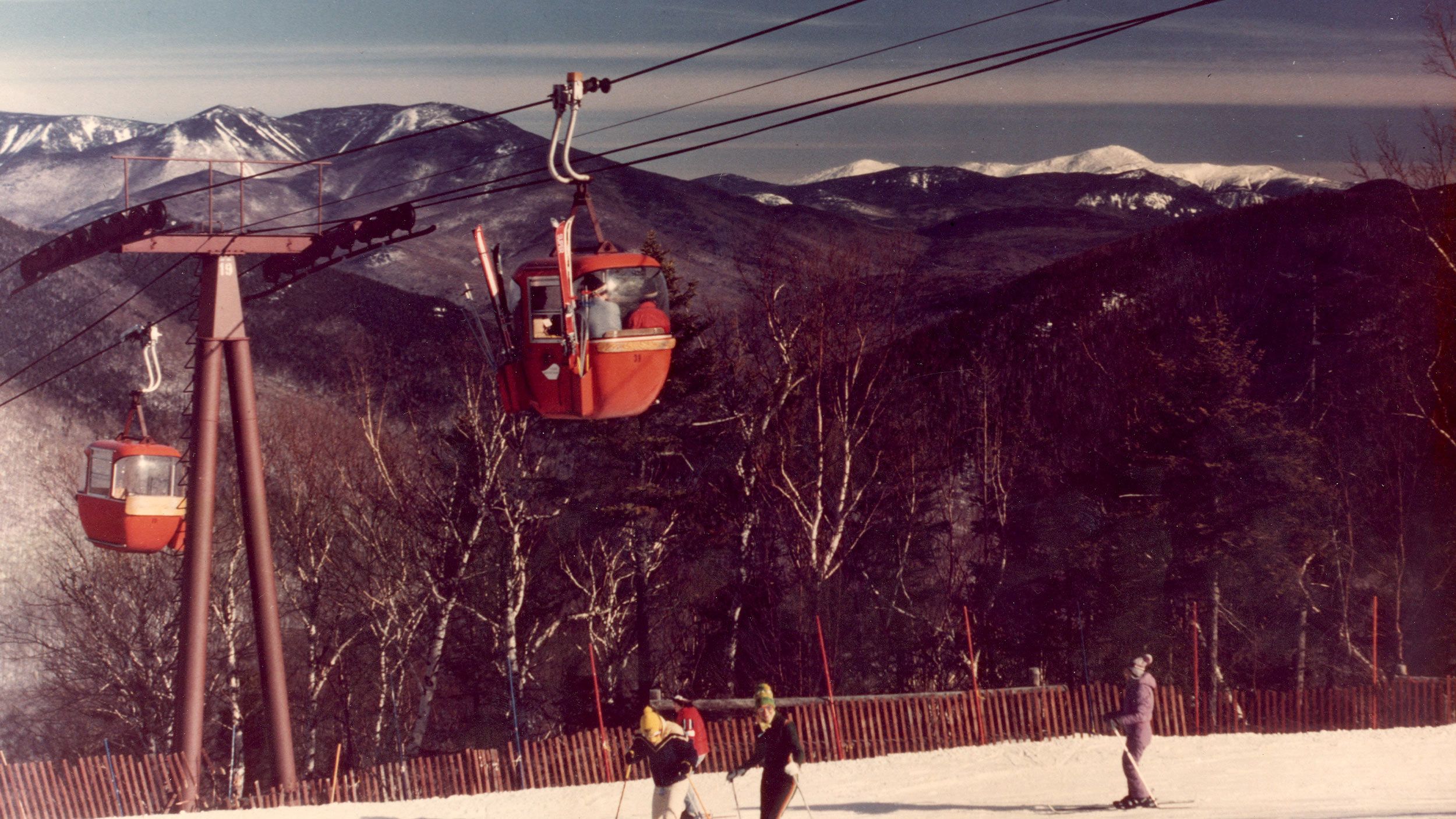 Loon Mountain's original gondola