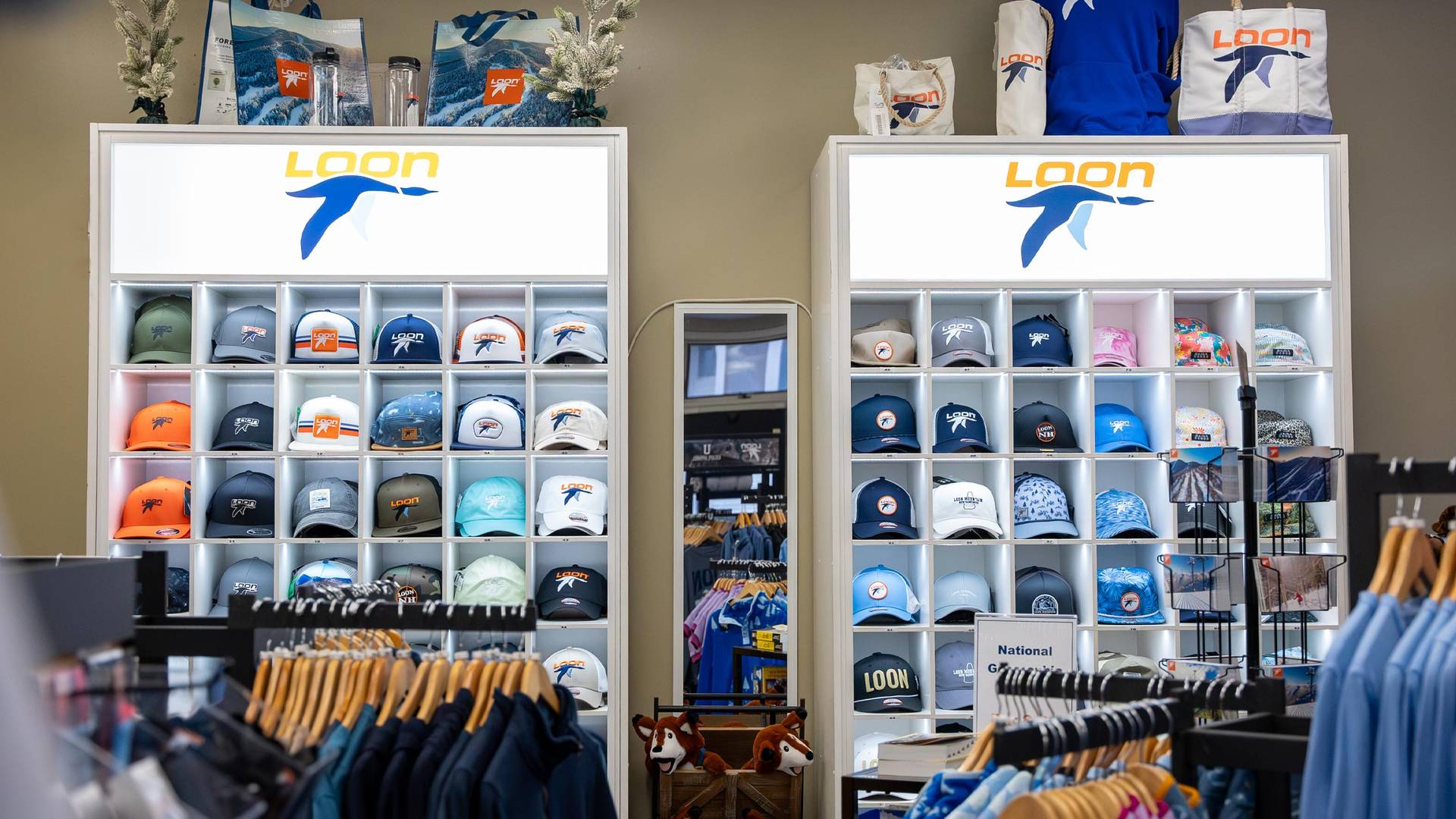 hat wall in the bird