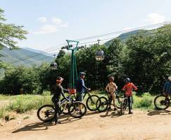 group of bikers