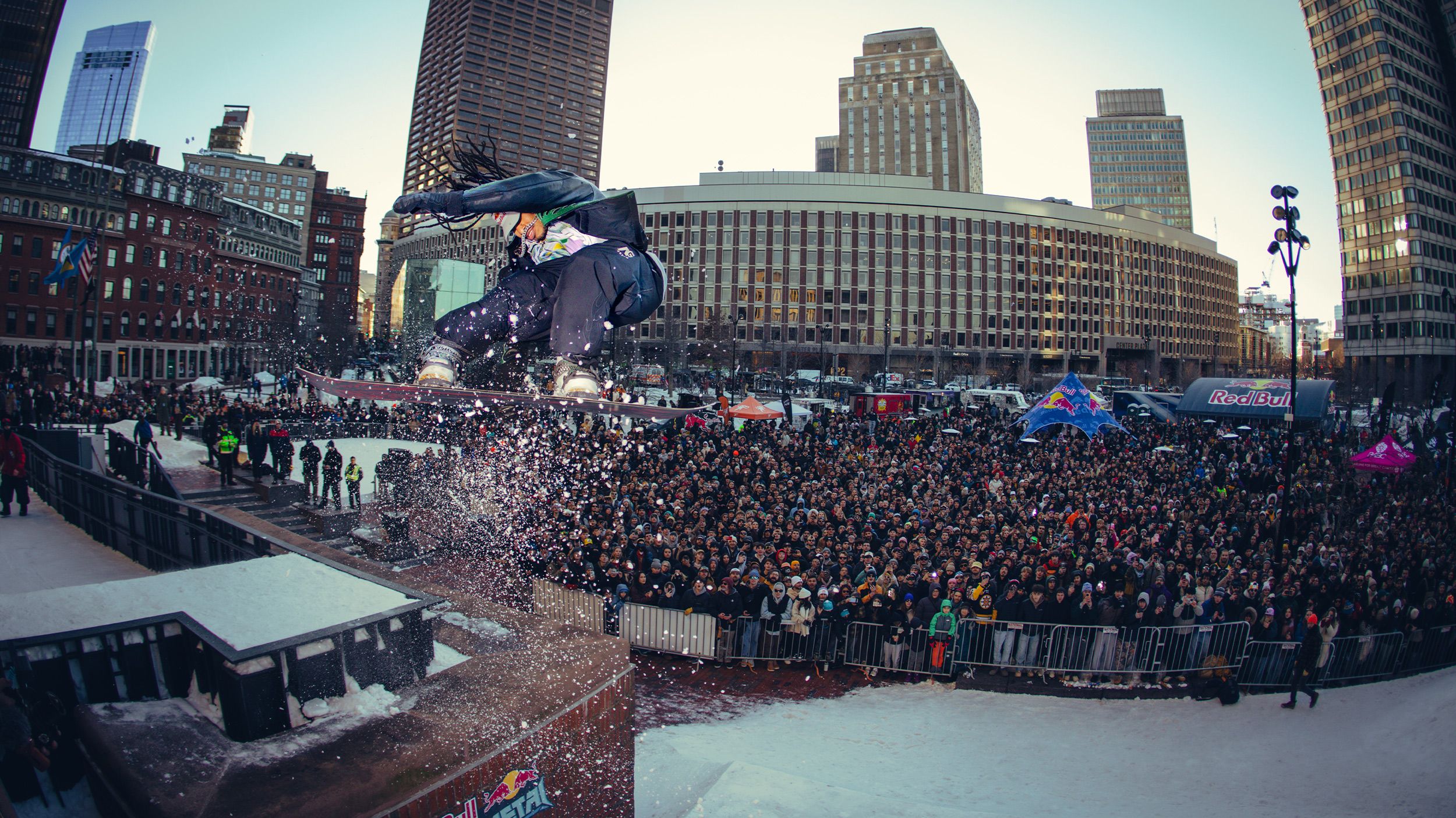 Red Bull Heavy Metal Zeb Powell doing a trick