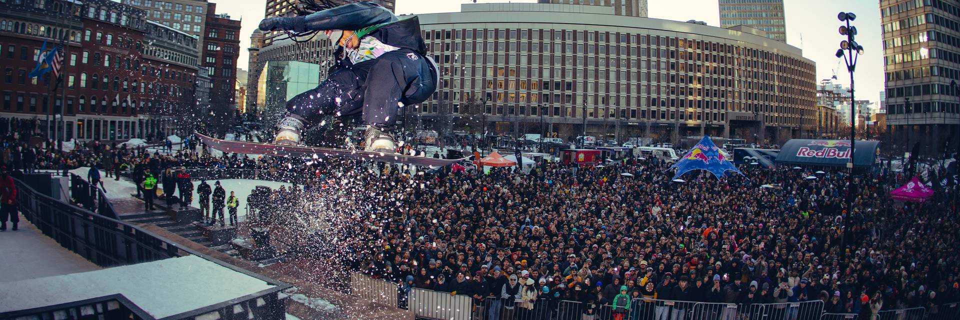 Red Bull Heavy Metal Zeb Powell doing a trick