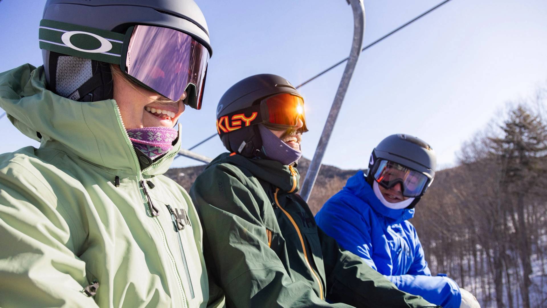 Group of Skiers at Loon Mountain