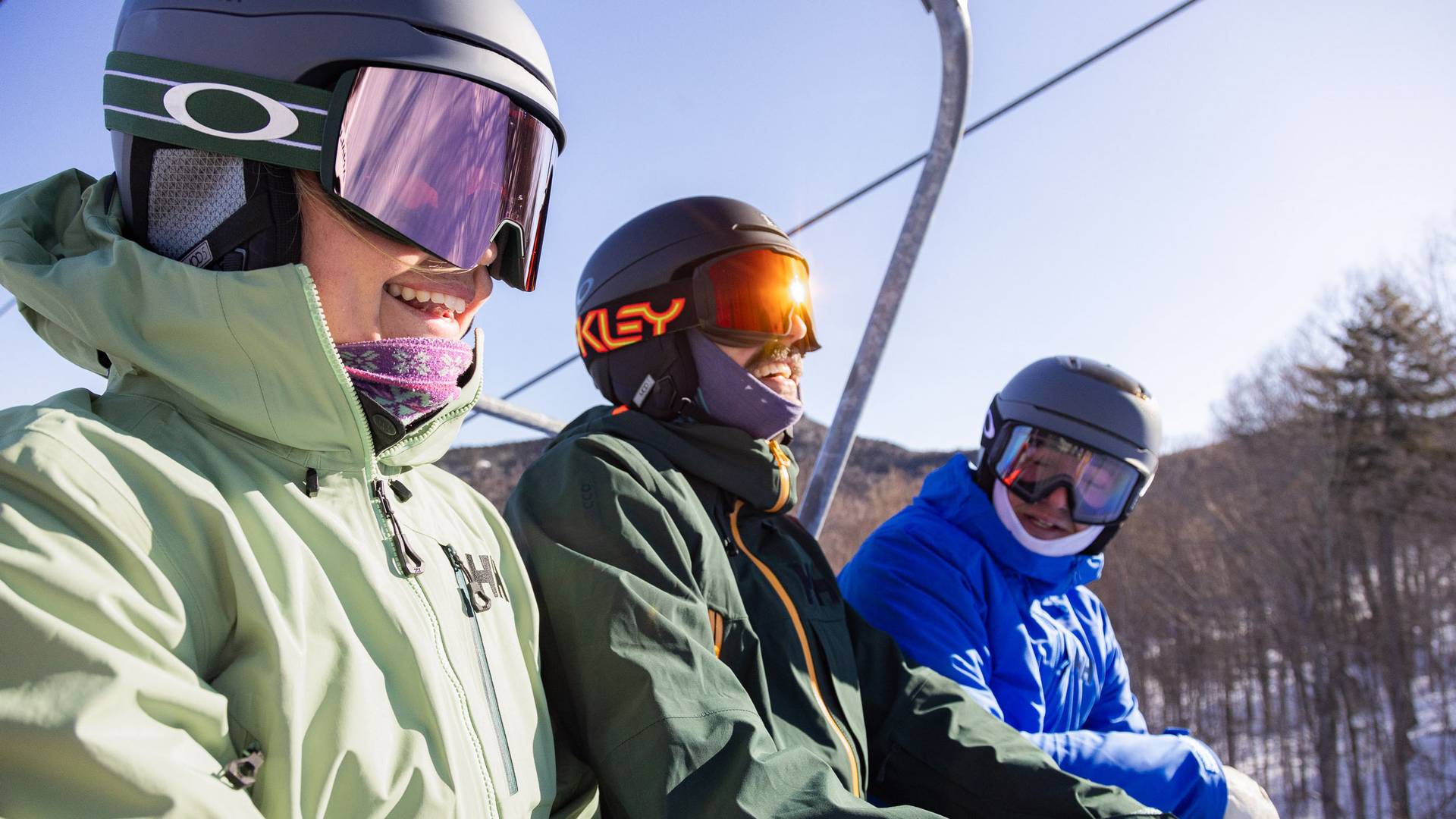 Group of Skiers at Loon Mountain
