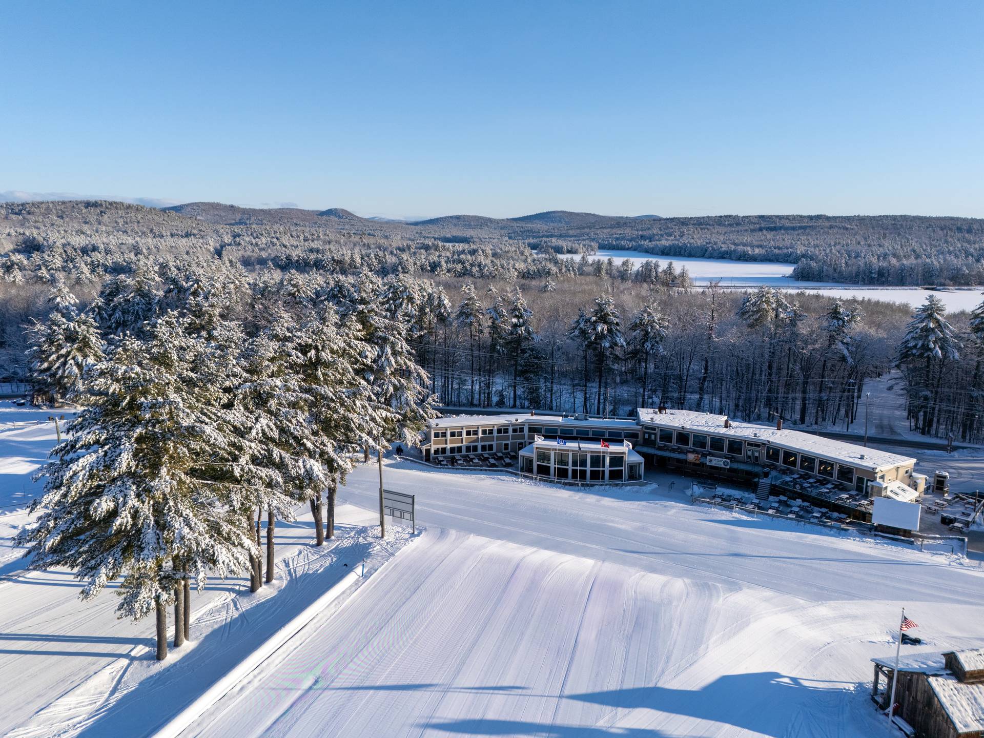 Snow Covered Base Area