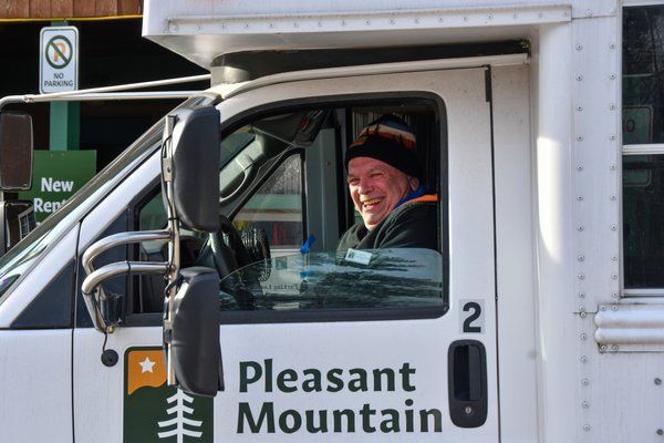 Park Ranger smiles at the summit