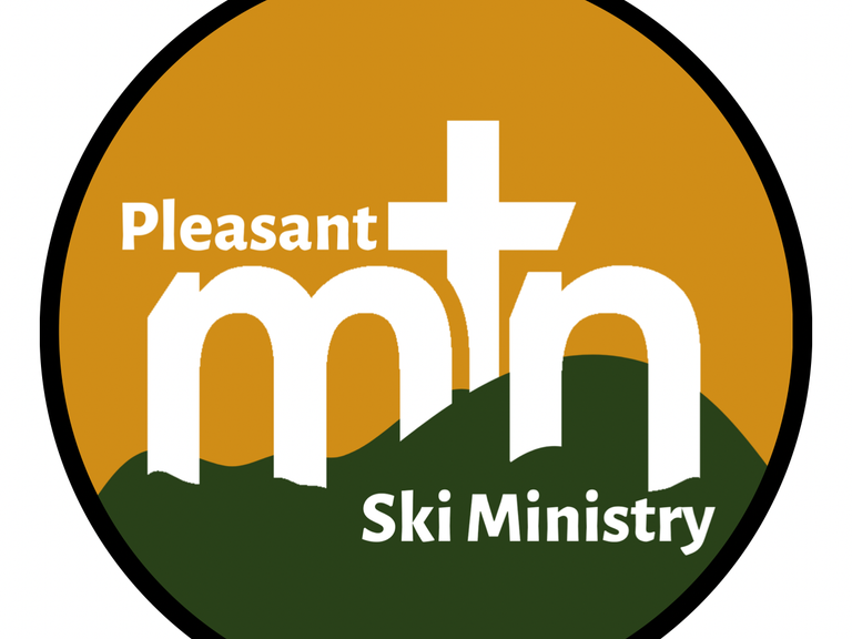 Scenic Pleasant Mountain with low fog