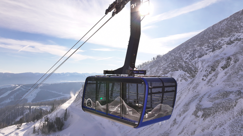 Big Sky Resort's Lone Peak Tram