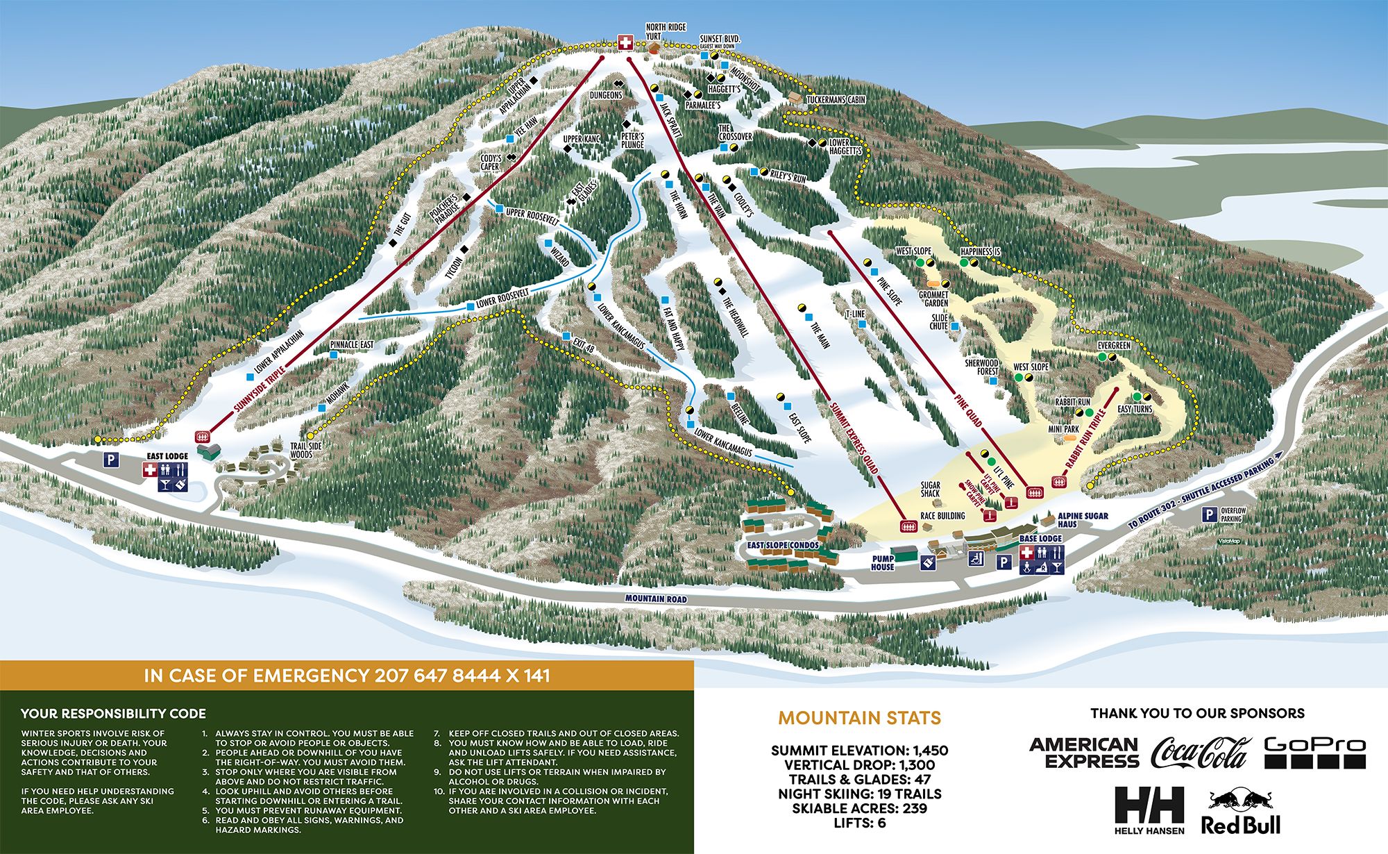 Trail Map Pleasant Mountain - C314b96aebaa9db1ce68ae66435f24edfc91d7ce 2000x1230 