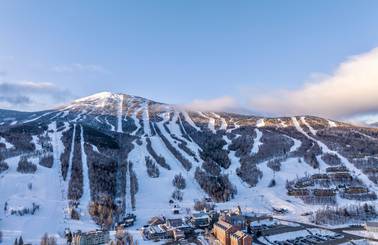 Sugarloaf mountain from the air