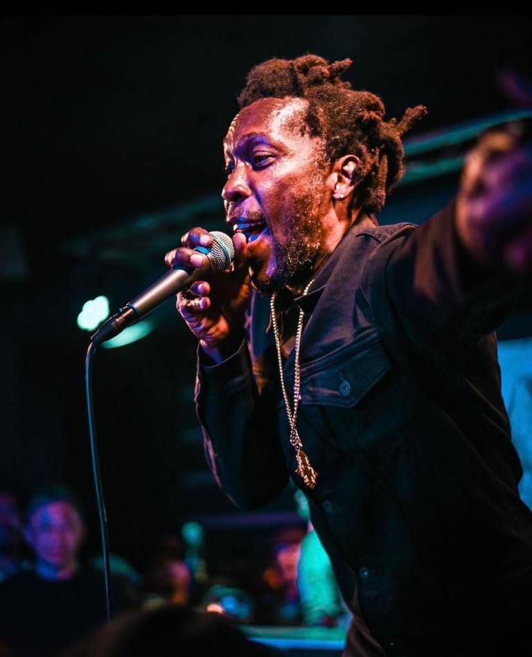 Marlon Asher in concert