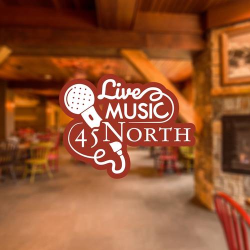 Live music at 45 North Logo