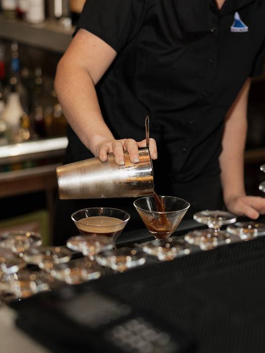 Drinks at Widowmaker bar