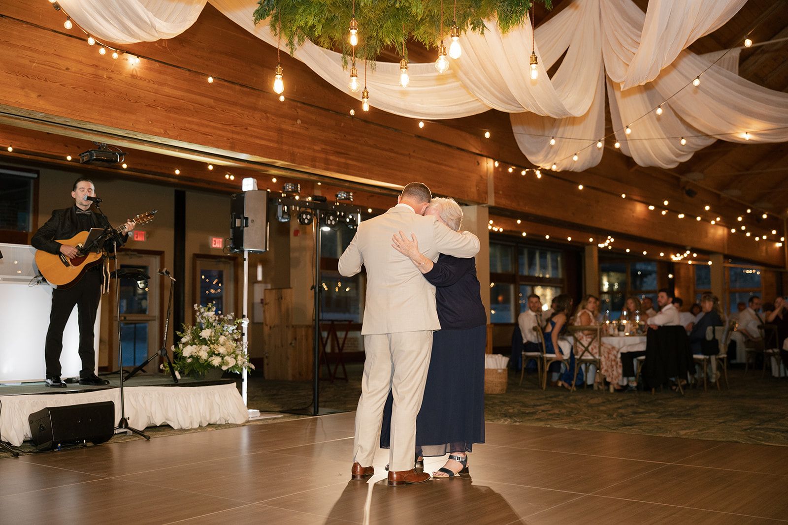 mother of the groom dancing