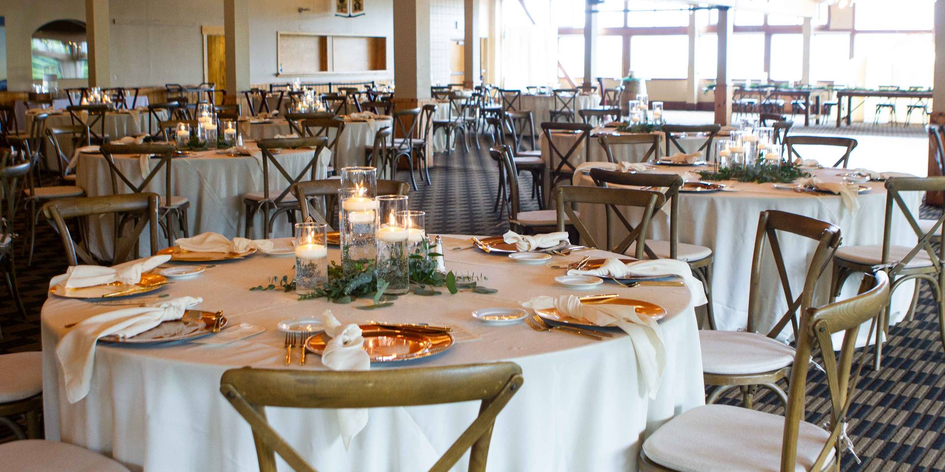 Wedding Reception in King Pine room