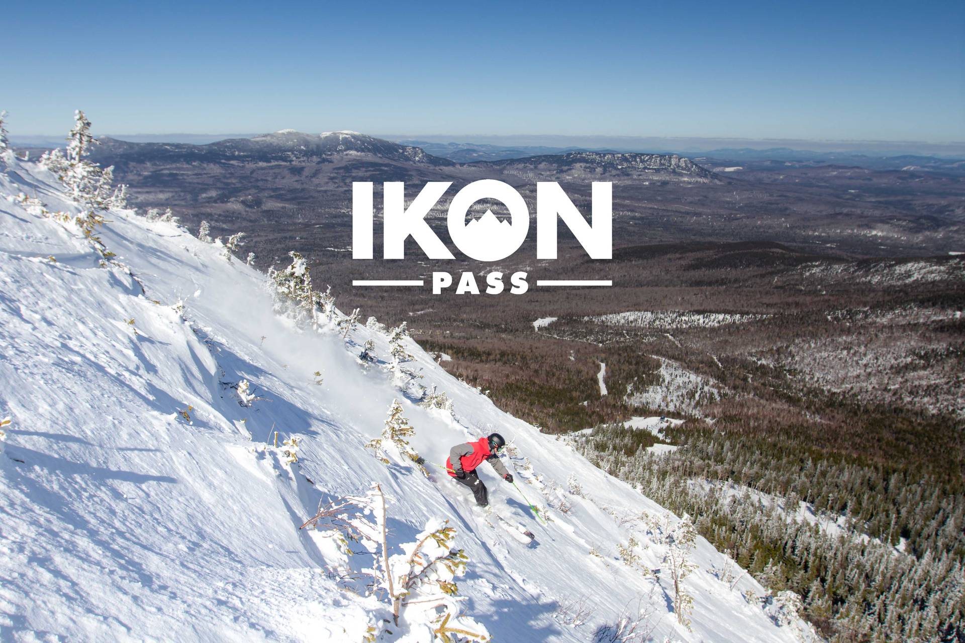 Skier in the snowfields
