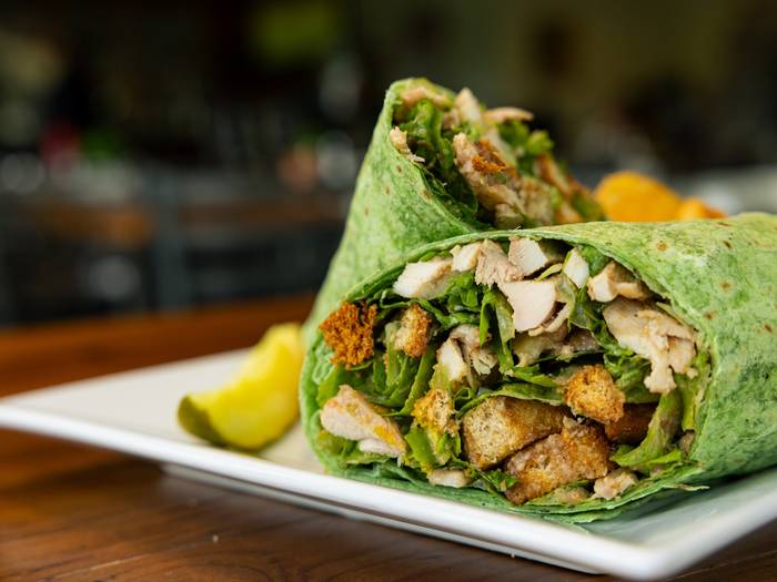 Chicken ceasar wrap