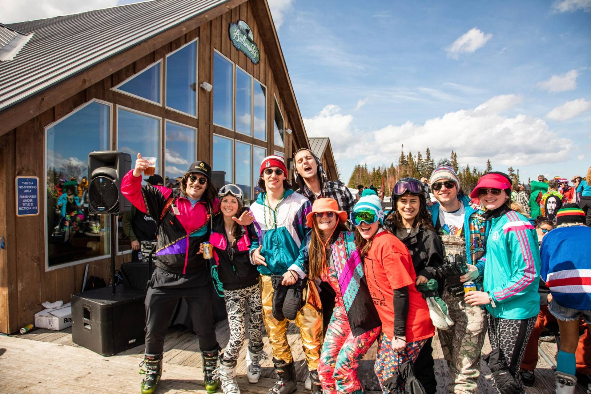 Friends on Bullwinkle's Deck