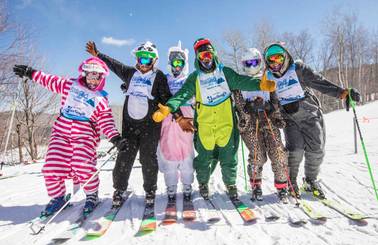 Winter kids participants