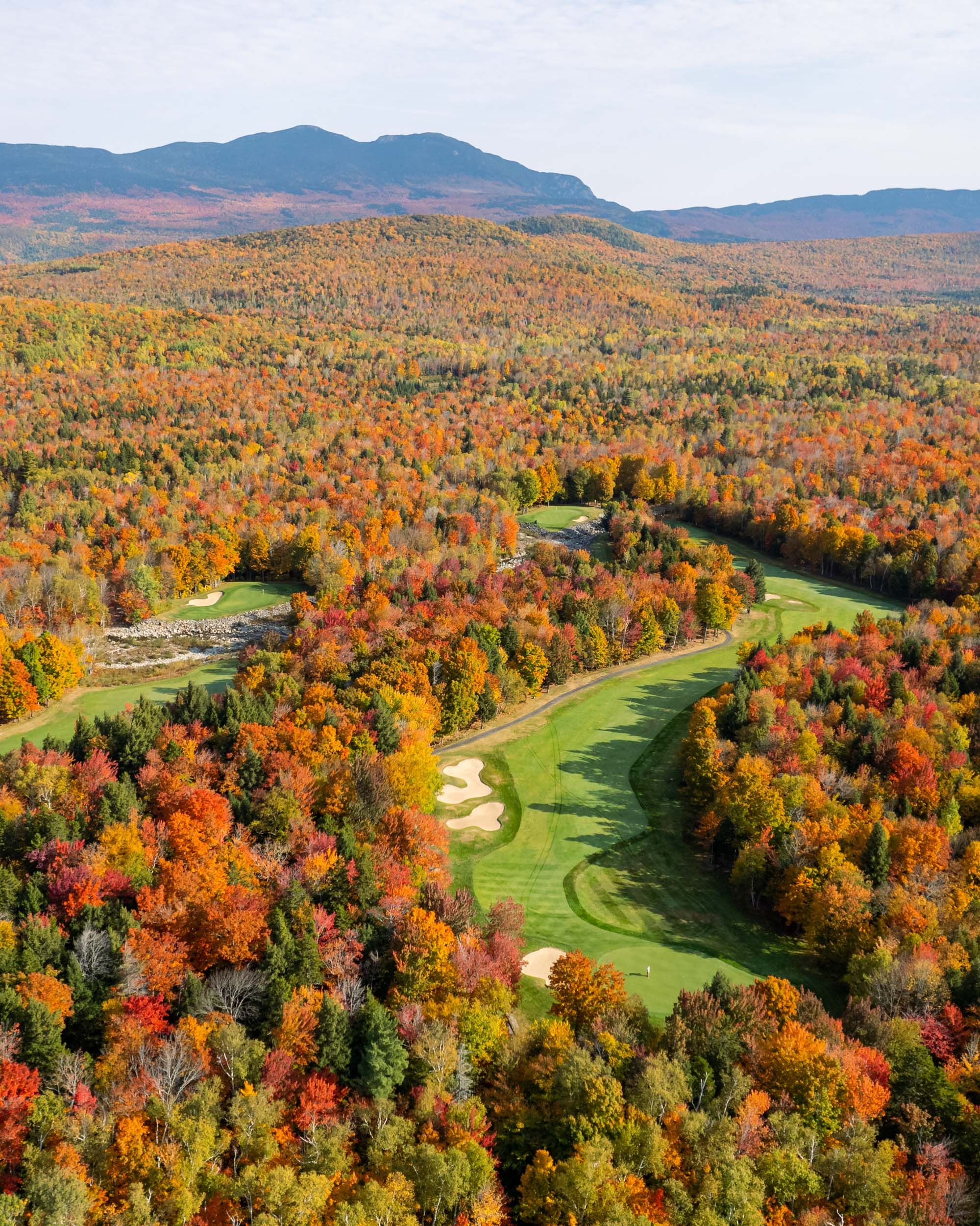 Sugarloaf Golf Club during fall