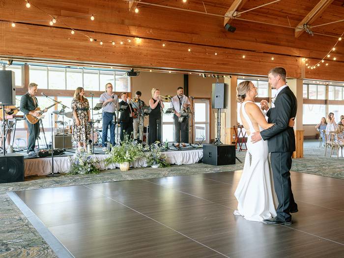 Dance floor in the King Pine Room