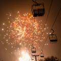 Fireworks over Chairlift
