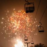Fireworks over Chairlift