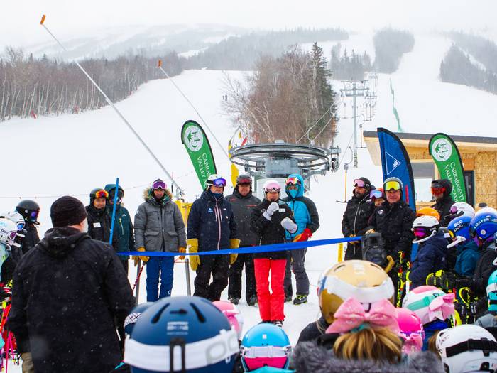 CVA Podium project opening celebration