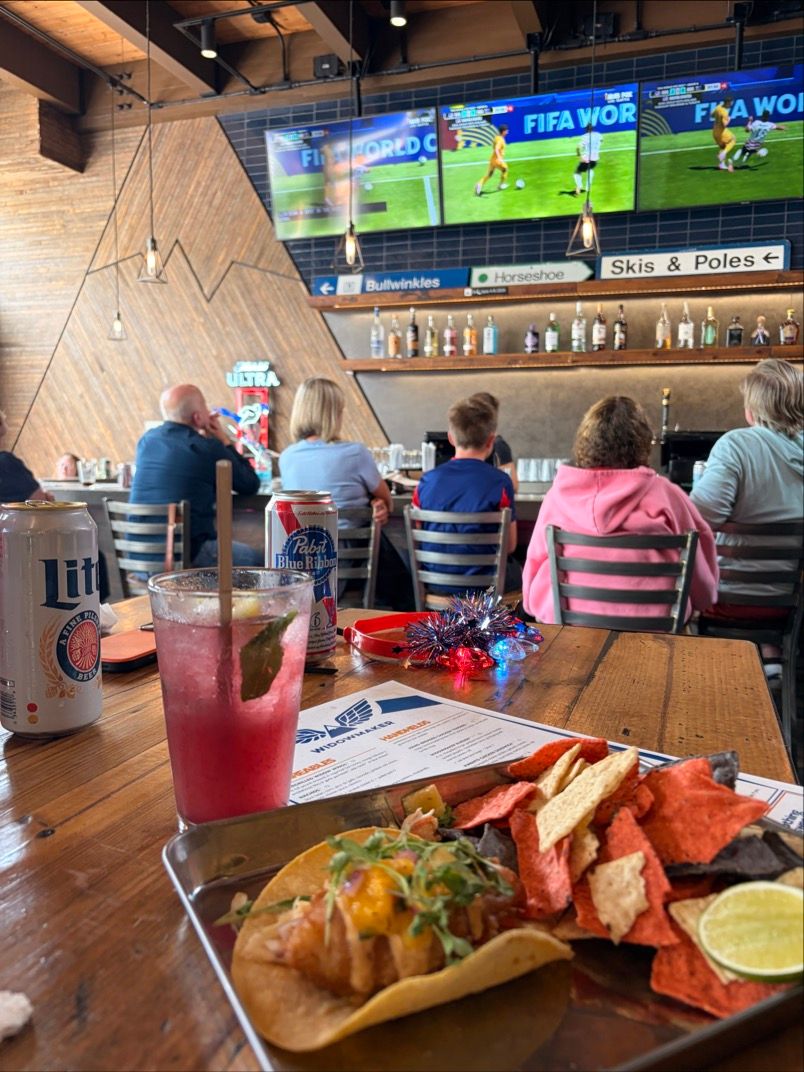 Widowmaker tacos and cocktails
