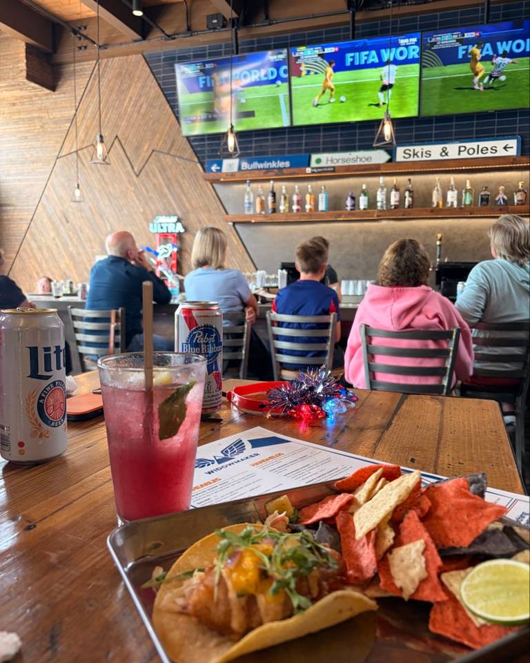 Widowmaker tacos and cocktails