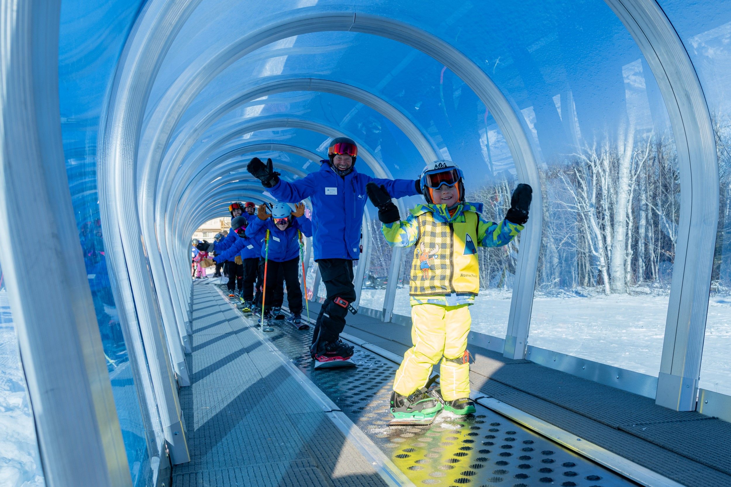 Ski and snowboard lesson