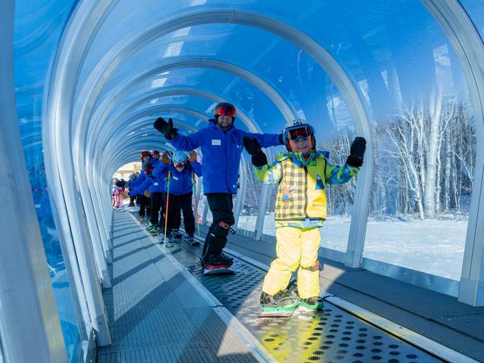 Ski and snowboard lesson
