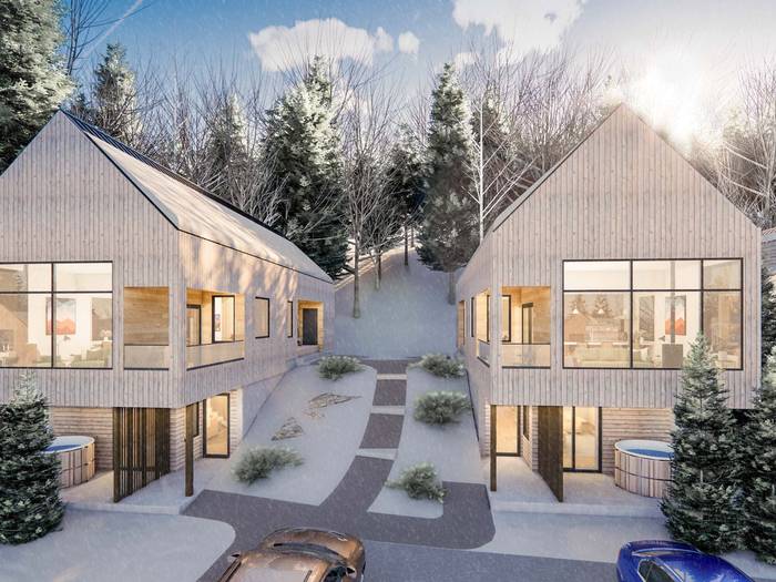 Snowcross mountain homes