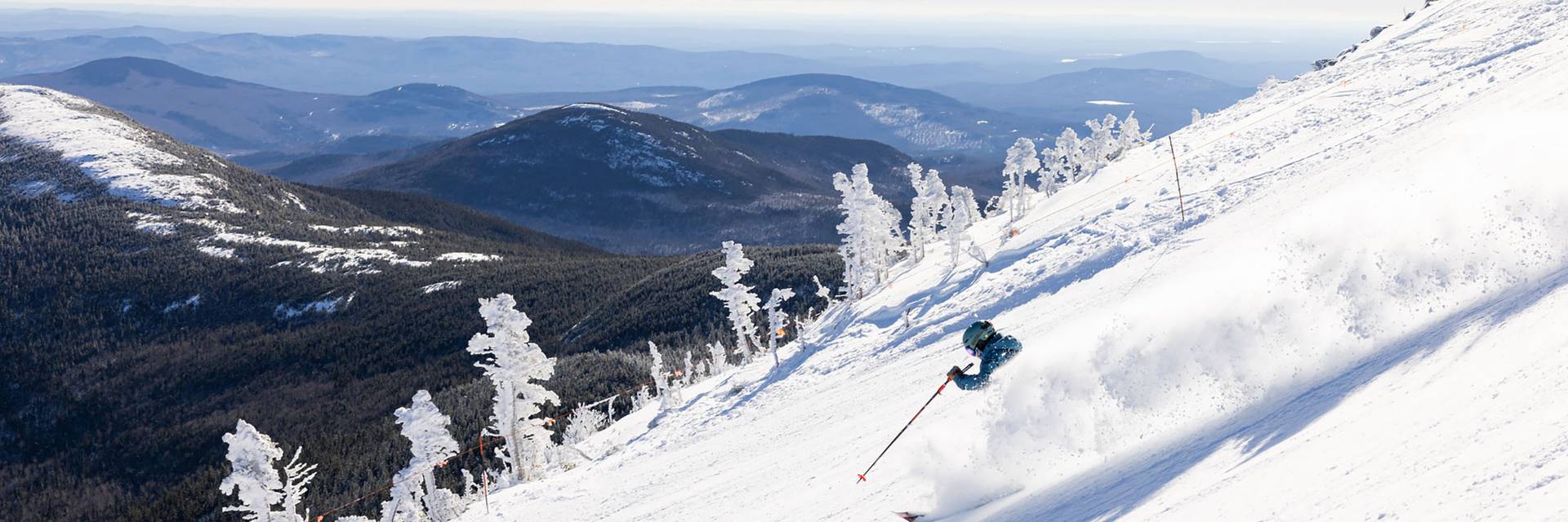 Female Skier on Sugarloaf