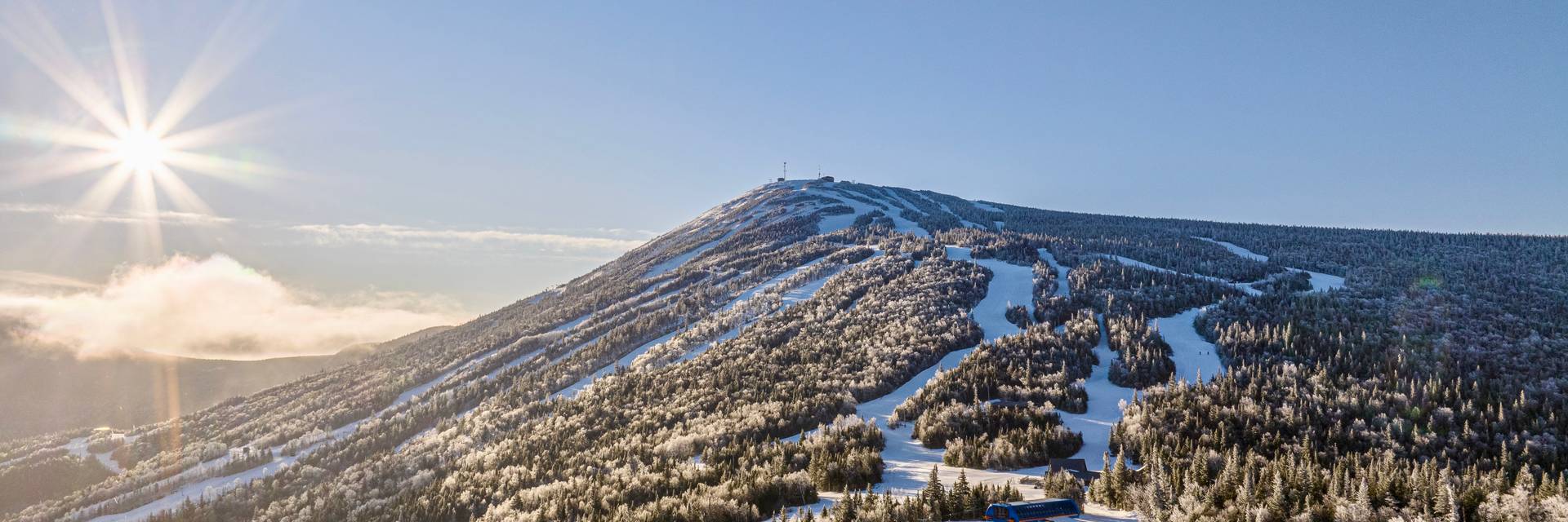 Sugarloaf summit at sunrise