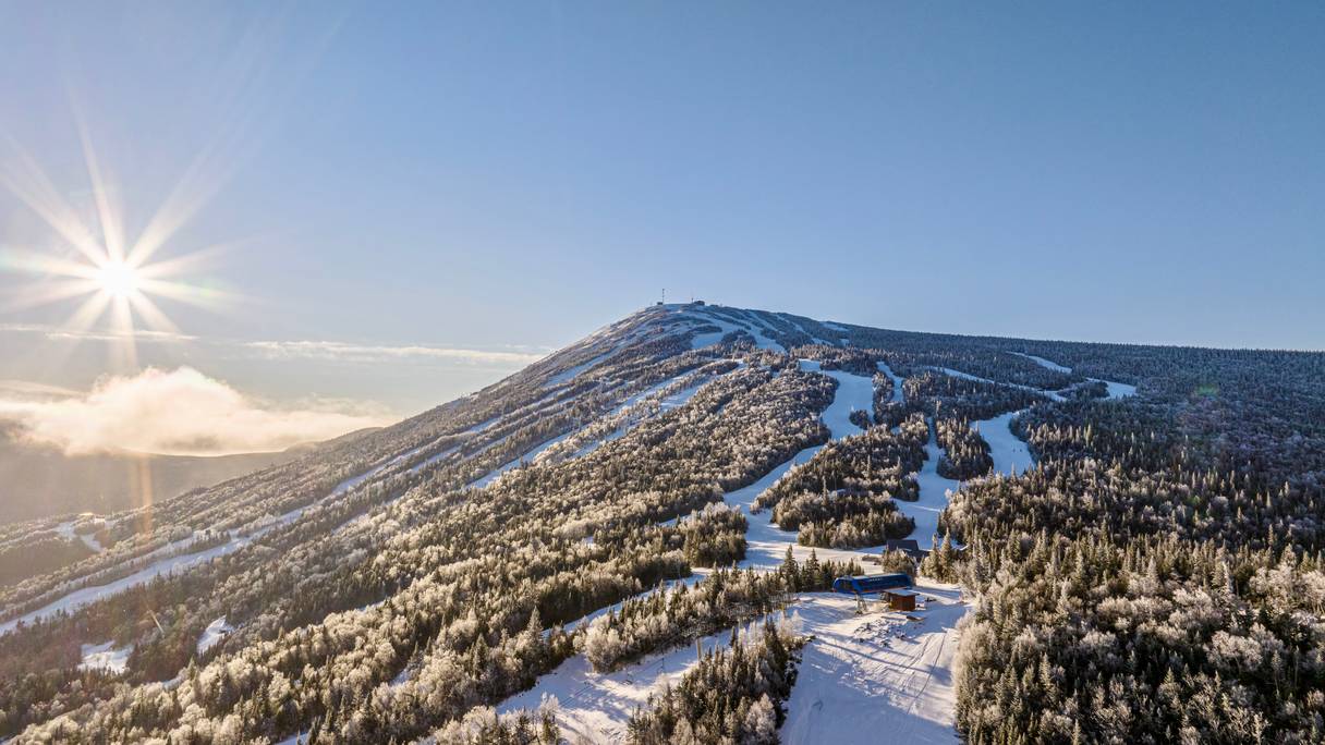 Sugarloaf Mountain Summit winter