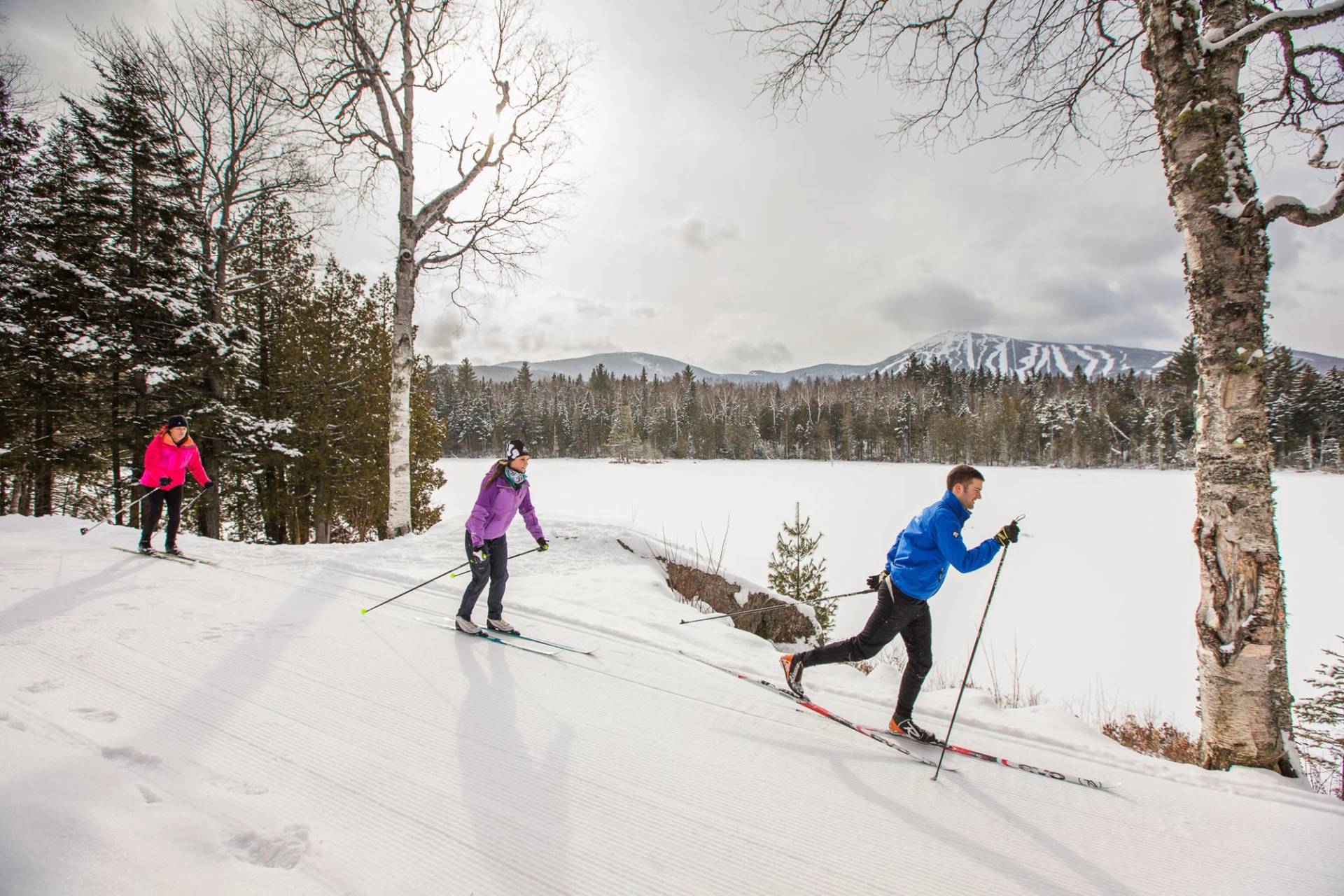 Nordic Skiers at Sugarloaf Outdoor Cetner