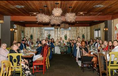 45 North wedding reception