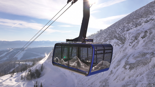 Big Sky Resort's Lone Peak Tram