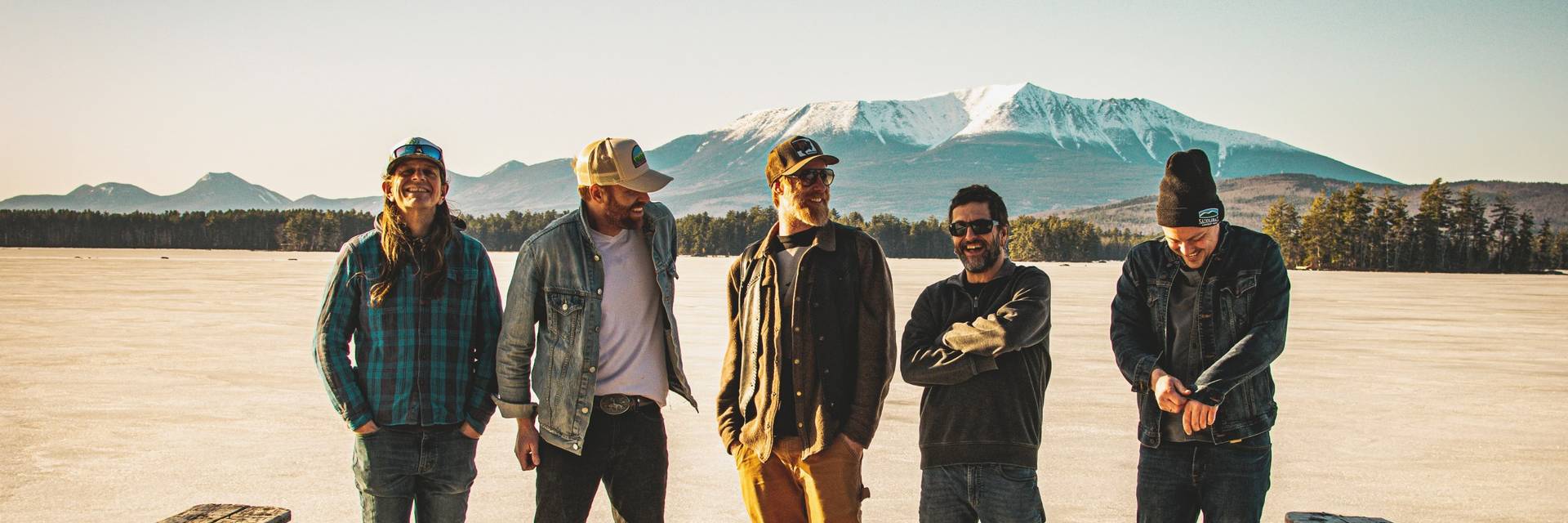 Mallet Brothers band members posing