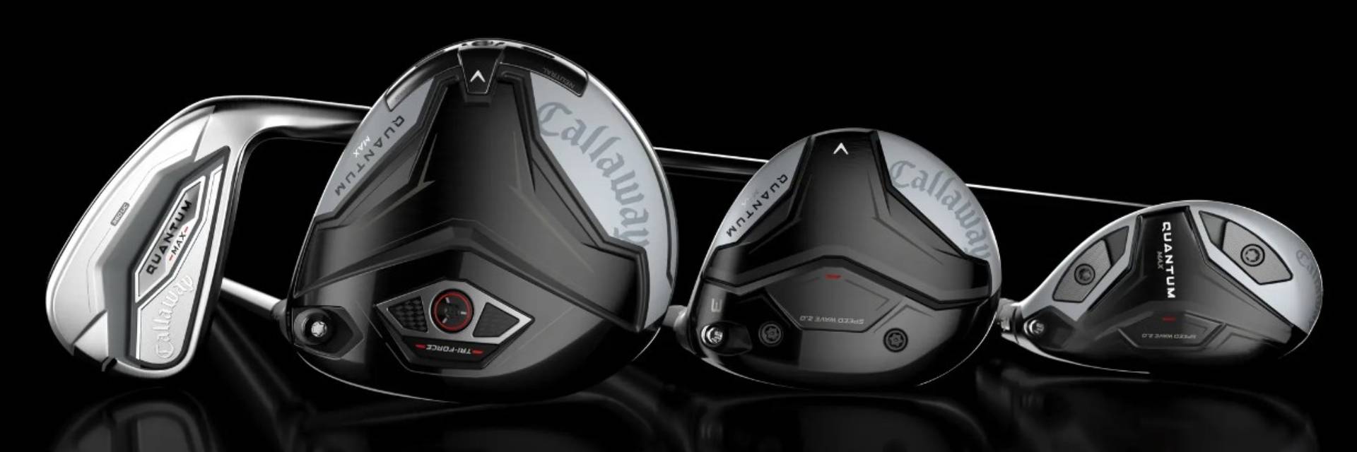 Golfer holding Odyssey clubs