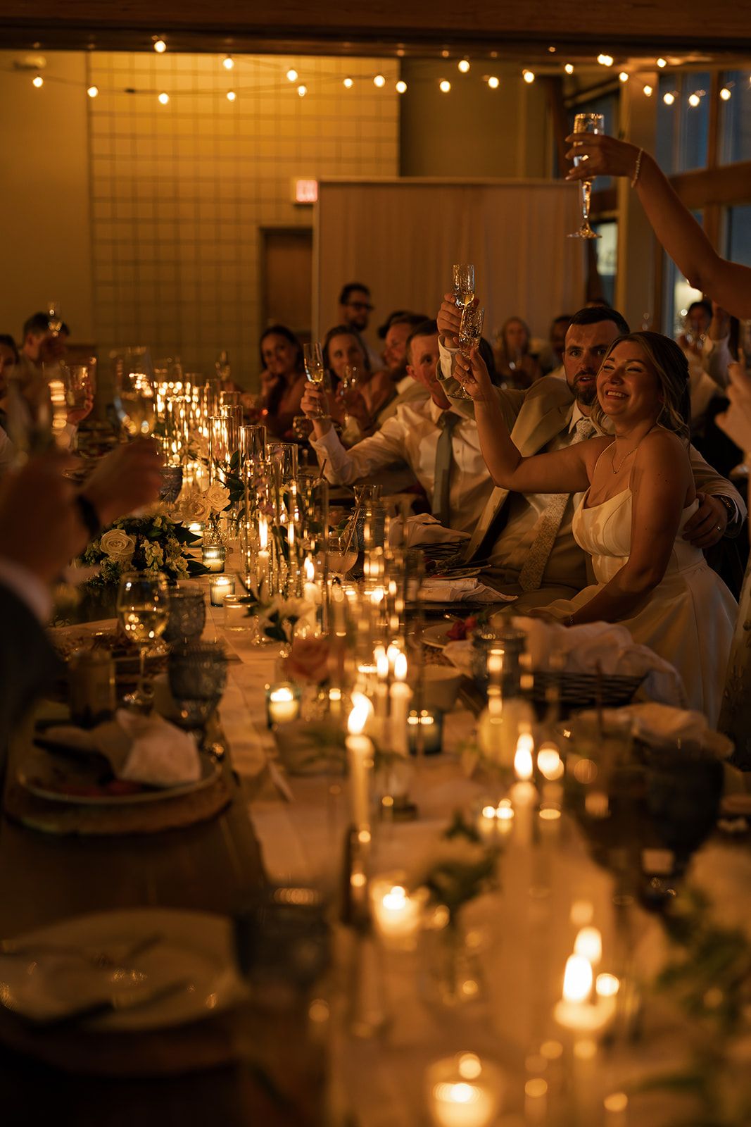 Guests at table