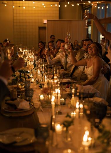 Guests at table