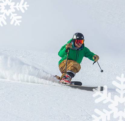 Telle Skier on Sugarlaof 2024