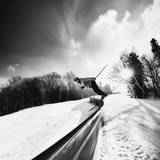 skier on rail
