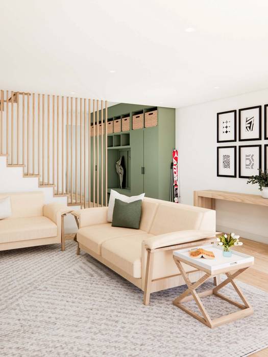 living room rendering