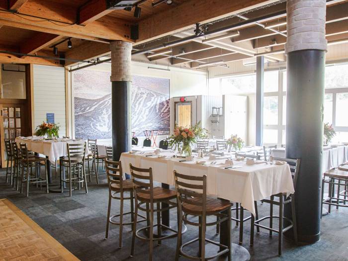 Reception space at Widowmaker Bar