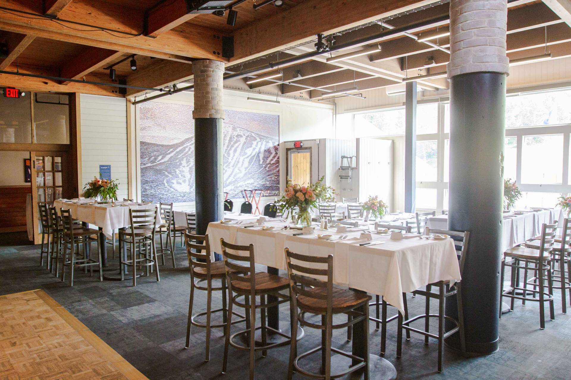 Widowmaker Bar event setup