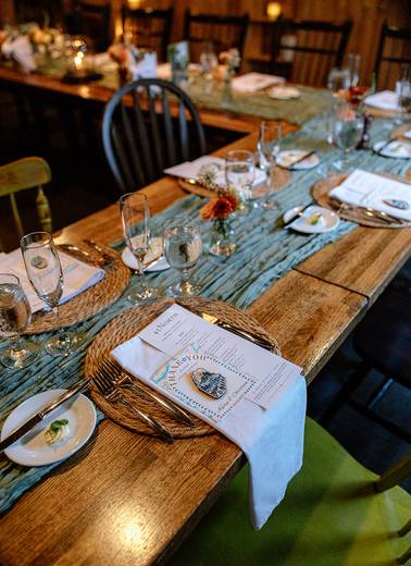 45 North tablescape