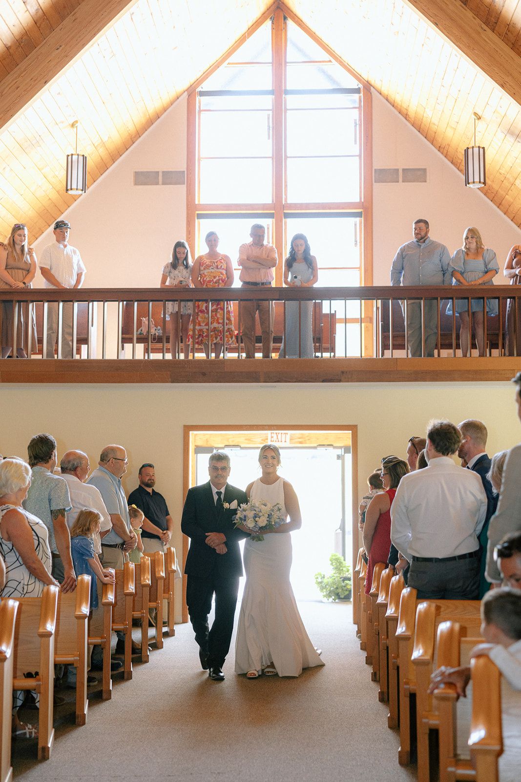 Bride Walking down the aisle